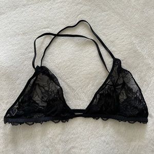 Free people everyday lace triangle bralette
